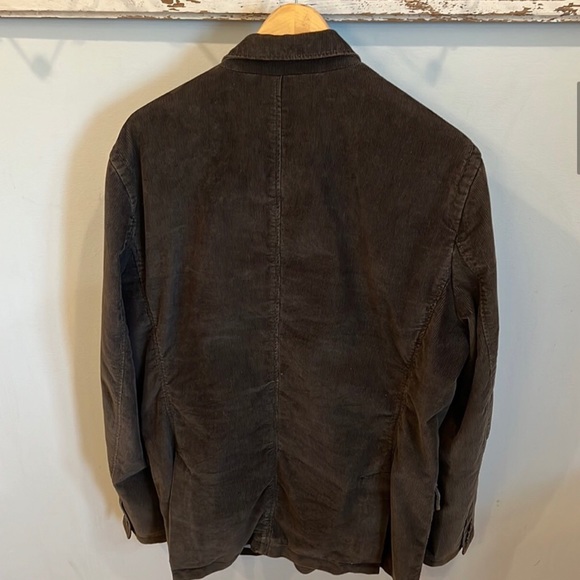 J CREW Men’s Brown Corduroy Sportcoat Size Large - Picture 5 of 10